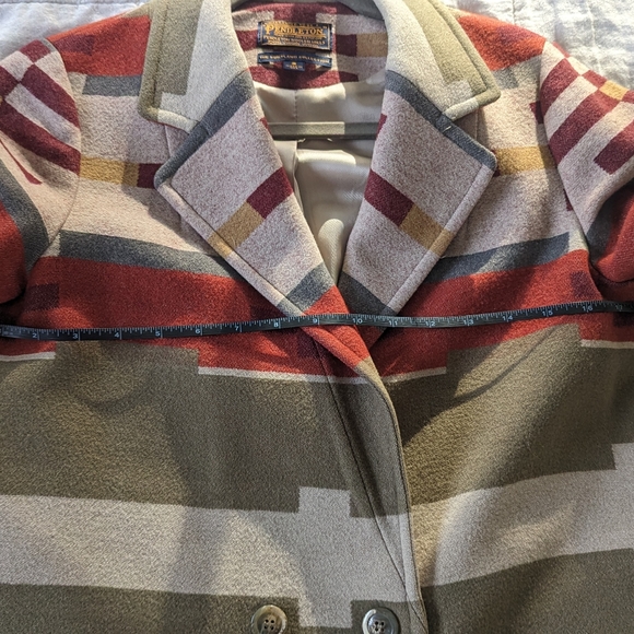Pendleton Portland Collection car coat with archive print - Picture 7 of 8